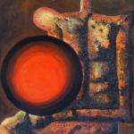 Painting - cardboard - Rudolf Krivo - 2012 Painting - cardboard - Rudolf Krivo - 2012