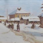 Painting - cardboard - 1916 Painting - cardboard - 1916