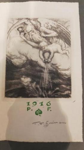 Graphics - Tavík František Šimon - 1916 Graphics - Tavík František Šimon - 1916