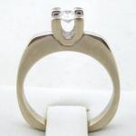 White gold ring with diamonds - 0,22 ct White gold ring with diamonds - 0,22 ct