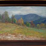 Karel Schauer - Grazing sheep Karel Schauer - Grazing sheep