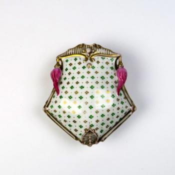 Porcelain paperweight Porcelain paperweight