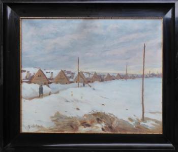 Painting - cardboard - 1916 Painting - cardboard - 1916