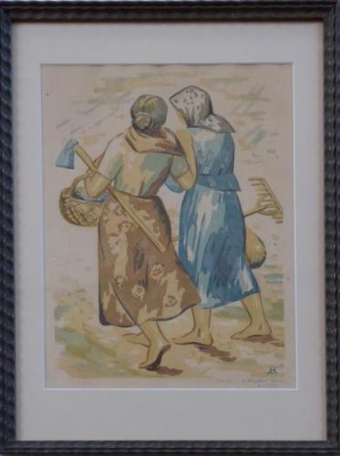 Marie Mrkvickova Hlobilova - On the way from the f Marie Mrkvickova Hlobilova - On the way from the f