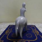 Porcelain Figurine - porcelain, white porcelain - J. Ježek / Royal Dux  - 1960 Porcelain Figurine - porcelain, white porcelain - J. Ježek / Royal Dux  - 1960