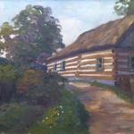 Svoboda K. B. - On the way to the log cottage Svoboda K. B. - On the way to the log cottage