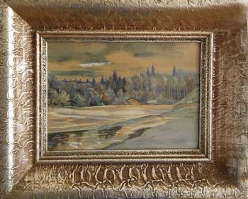 Stream in winter Stream in winter