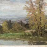 Landscape - plywood - Otakar Hùrka - 1930 Landscape - plywood - Otakar Hùrka - 1930