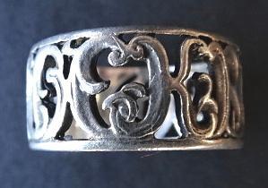 Silver ring from the Olympics in Moscow Silver ring from the Olympics in Moscow