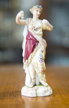 Porcelain Girl Figurine - porcelain Porcelain Girl Figurine - porcelain