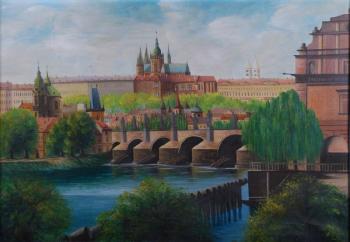 Charles Bridge of Prague - 1940 Charles Bridge of Prague - 1940