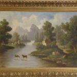 Romantic landscape Romantic landscape
