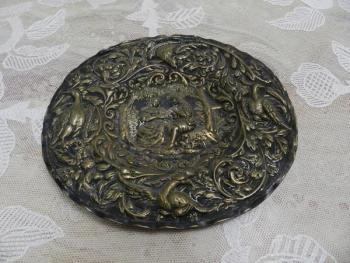 metal decoration - brass - 1750 metal decoration - brass - 1750