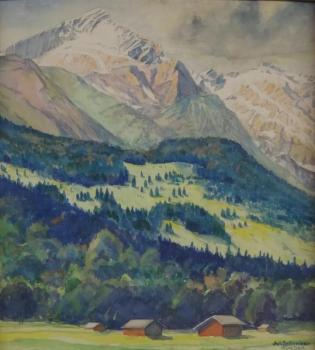 Juliette Schreiner - Alpine landscape Juliette Schreiner - Alpine landscape