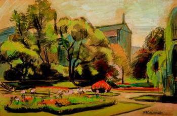 A castle park A castle park