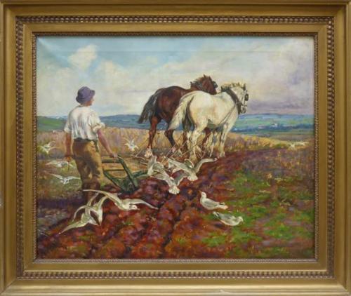 Painting - canvas - Eduard Jeřábek - 1916 Painting - canvas - Eduard Jeřábek - 1916