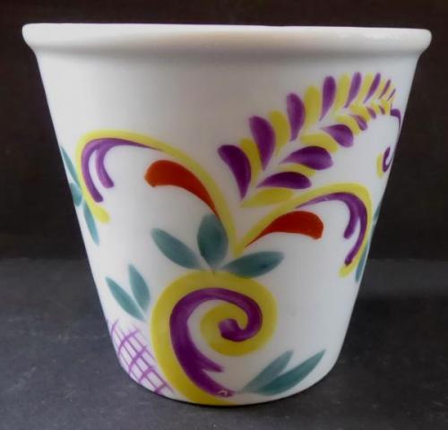 Smaller porcelain flower pot - Rosenthal Smaller porcelain flower pot - Rosenthal
