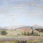 Hugo Carlberg, atributed - View to the hilly lands Hugo Carlberg, atributed - View to the hilly lands