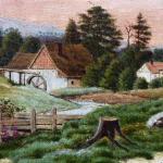 Pathway to the mill - Central Europe 1860 - 1880 Pathway to the mill - Central Europe 1860 - 1880