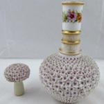 Carafe with embossed pink flowers Carafe with embossed pink flowers