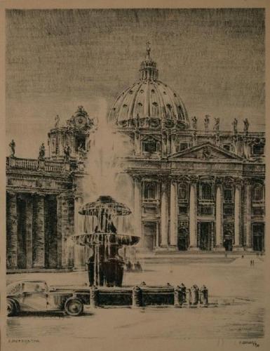 The St. Peter´s Cathedral in Rome The St. Peter´s Cathedral in Rome