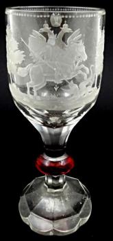Glass Goblet - clear glass - 1820 Glass Goblet - clear glass - 1820