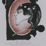 Vladimir Suchanek - Head of a girl in profile Vladimir Suchanek - Head of a girl in profile