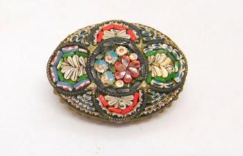 Brass Brooch - brass - 1900 Brass Brooch - brass - 1900
