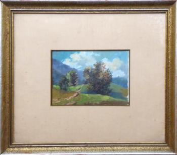 Painting - cardboard, canvas - Ladislav Ehrlich  - 1935 Painting - cardboard, canvas - Ladislav Ehrlich  - 1935