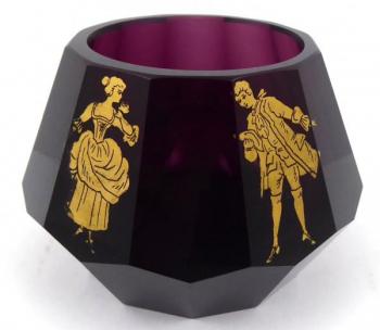 Glass Vase - glass - 1930 Glass Vase - glass - 1930