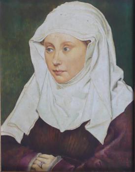 Robert Campin - Portrait of woman, copy Robert Campin - Portrait of woman, copy