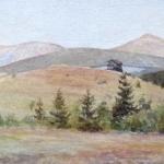 Hugo Carlberg, atributed - View to the hilly lands Hugo Carlberg, atributed - View to the hilly lands