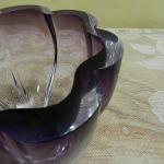 Glass Bowl - glass, cut glass - 1970 Glass Bowl - glass, cut glass - 1970