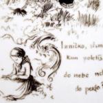 A tile with a rhyme by Mikolas Ales A tile with a rhyme by Mikolas Ales