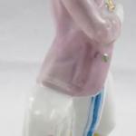 Porcelain statue of a hunter Porcelain statue of a hunter
