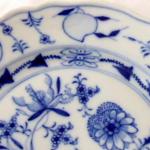 Plate with traditional onion pattern Plate with traditional onion pattern