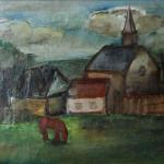 Village - Georges Goldkorn - 1960 Village - Georges Goldkorn - 1960