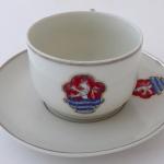Cup and saucer - Greetings from Carlsbad Cup and saucer - Greetings from Carlsbad