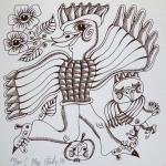 Olga Cechova - Solstice, PF 1982, Invitation, Saty Olga Cechova - Solstice, PF 1982, Invitation, Saty