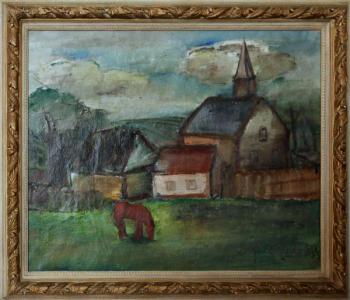 Village - Georges Goldkorn - 1960 Village - Georges Goldkorn - 1960