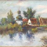 Landscape - wood - Zdenka Braunerová - 1899 Landscape - wood - Zdenka Braunerová - 1899