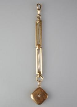 Watch chain - gold, diamond - 1915 Watch chain - gold, diamond - 1915