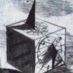 Emilie Tomanova - Sundial on stand Emilie Tomanova - Sundial on stand