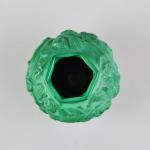 Vase - pressed glass, Malachite - manufactured Curt Schlevogt, design Artur Plewa - 1935 Vase - pressed glass, Malachite - manufactured Curt Schlevogt, design Artur Plewa - 1935