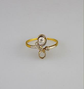 Ring - platinum, gold - 1920 Ring - platinum, gold - 1920
