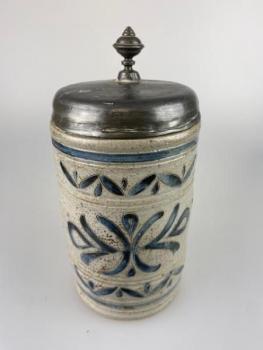 Beer Mug with Tin Lid - 1800 Beer Mug with Tin Lid - 1800