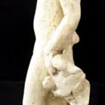 Nude girl with sickle and grain Nude girl with sickle and grain