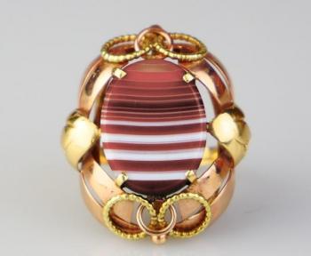 Ring - yellow gold, rose gold - 1960 Ring - yellow gold, rose gold - 1960