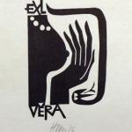 Miroslav Houra - PF 1976, 2 x PF 1979, Ex libris,  Miroslav Houra - PF 1976, 2 x PF 1979, Ex libris,