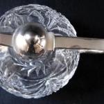 Cut glass jug with silver - Theodor Müller, Weimar Cut glass jug with silver - Theodor Müller, Weimar